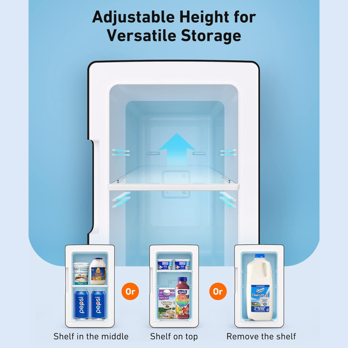 🍽️ Microwave + Mini Fridge Kit - Tower x AstroAI Kitchen Combo